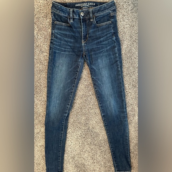 American Eagle super super stretch x hi rise jegging. - Picture 4 of 4